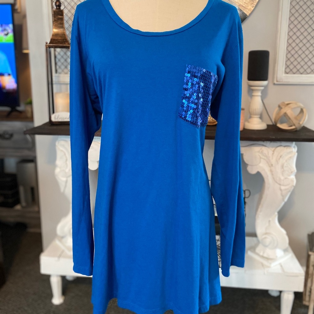 1X Vivid blue tunic- Beautiful!